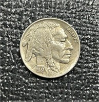 1931-S US Buffalo Nickel