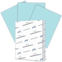 (N) Hammermill Colored Paper, 24 lb Blue Printer P