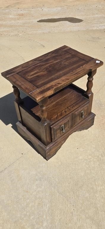 End Table 25-1/2" Tall, 24" Wide and 16" Deep