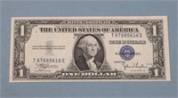 Unc. 1935-C $1 Silver Certificate