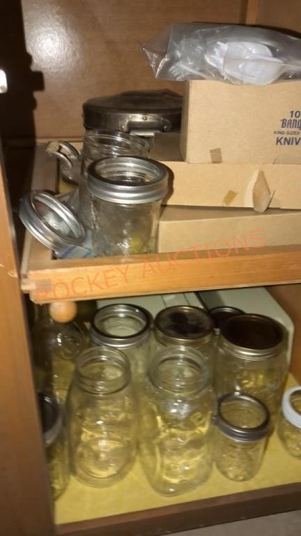 canning jar lot