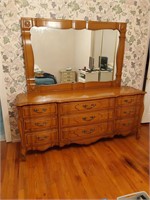 French Provencial Dresser & Mirror - Dauphine