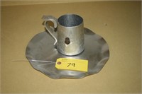Forged plate and mug