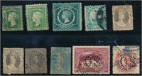 AUSTRALIAN STATES LOT MINT/USED AVE-VF H