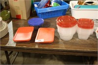3 Pyrex Dishes With Lids Etc.