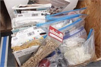 Box of Sewing /Crafting Notions, Patterns,