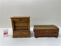 Jewelry Boxes with Costume Jewelry