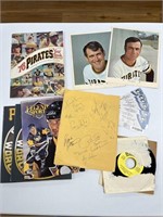 VINTAGE PITTSBURGH SPORTS COLLECTIBLE LOT WITH