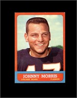1963 Topps #63 Johnny Morris NRMT to NM-MT+