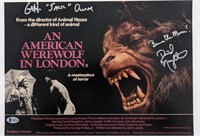 An American Werewolf In London Signed Photo- Becke