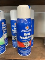 Permatex belt dressing and rust treatment sprays