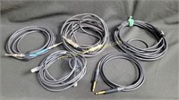 Speaker & Microphone Cables Lot