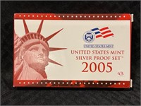 2005 UNITED STATES MINT SILVER PROOF SET