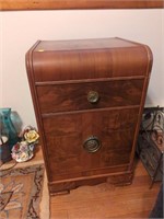 Wooden side dresser
