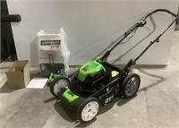 Green Works Pro 21" Cordless Mower & Accessories