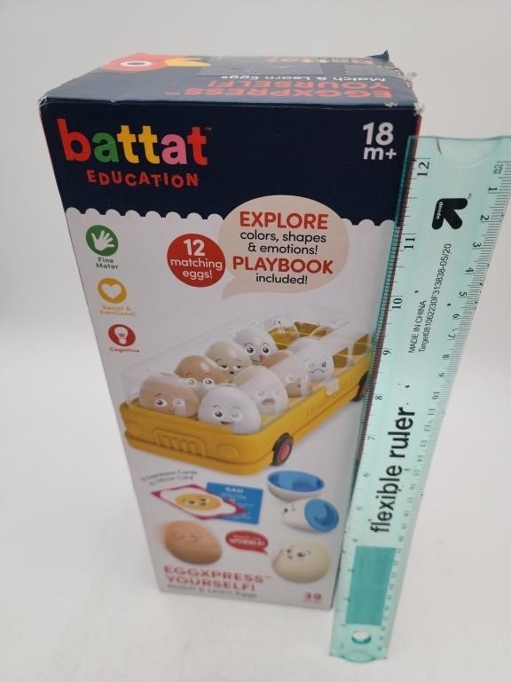 Battat Education Eggxpress Yourself Match &