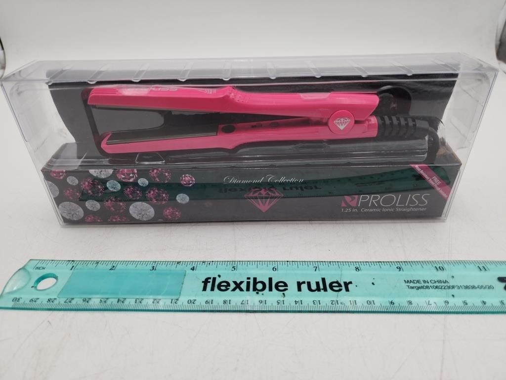 NEW Proliss 1.25" Ceramic Ionic Straightener