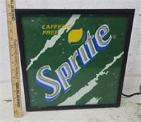 Sprite sign does not light up
