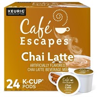 Cafe Escapes Chai Latte 24 K Cups