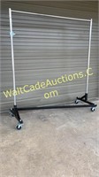 Portable Clothing Rack on Wheels Commercial Duty