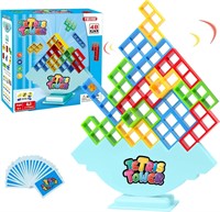 YUEJIDZ Tetris Tower Game, 48 Pcs.x3