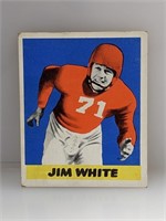 1948 Leaf #45 Jim White New York Giants Tackle