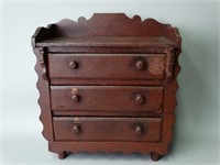 Antique Salesman Sampler Dresser