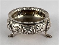 Antique English Sterling Silver Open Salt Cellar