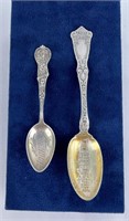 Rochester Minnesota Sterling Souvenir Spoons