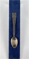 Santa Marta Colombia Coin Silver Souvenir Spoon