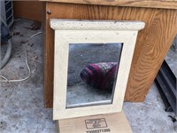 ANTIQUE WALL HANGING MIRROR