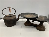 Cast Iron Holcroft Kettle and Scales