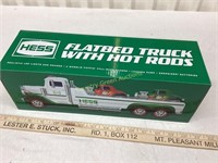 Hess 2022 Flatbed Truck with Hot Rods