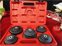 NAPA 5 Piece Oil Filter Wrench Set