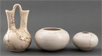 Horsehair Ceramic Vessels, 3