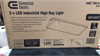 Industrial Light Fixture New 2Ft LED Industrial