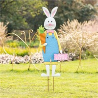 Glitzhome Easter Yard Signs with Stakes  36H