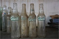 Set of Four Crush Soda Bottles