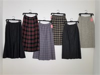 Ladies Wool Skirts Size 6