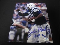 John Mackey signed 8x10 photo COA