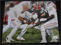 DALVIN TOMLINSON SIGNED 8X10 PHOTO JSA COA