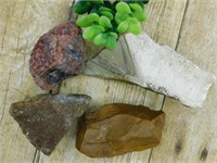 MIXED LOT ROCK STONE LAPIDARY SPECIMEN