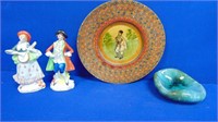 Collectibles Lot Figurines, Blue Mountain, Pie