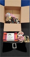 Box of Misc Fashion Jewelry