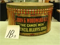 John G. Woodward & Co. "The Candy Men" Adv. Tin -