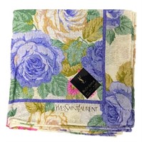 Yves Saint Laurent Muted Pink & Purple Scarf