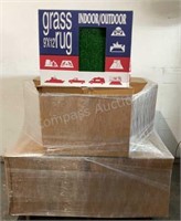 (7) 2ct Boxes of 9'x12' Grass Turf Rugs