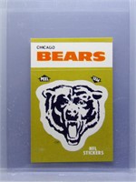 Chicago Bears 1983 Team Sticker