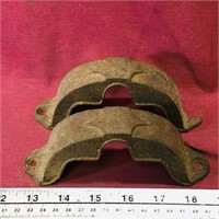 Pair Of Antique Iron Handles
