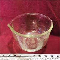 Fire-King Sunbeam Glass Mixing Bowl (Vintage)